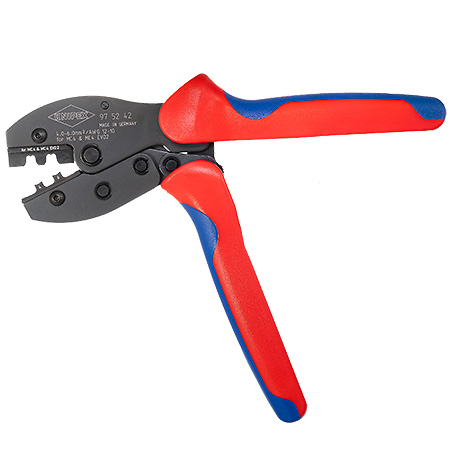 Knipex Solar Crimpzange für MC4 & MC4 Evo2 PV Stecker 4-6 mm²