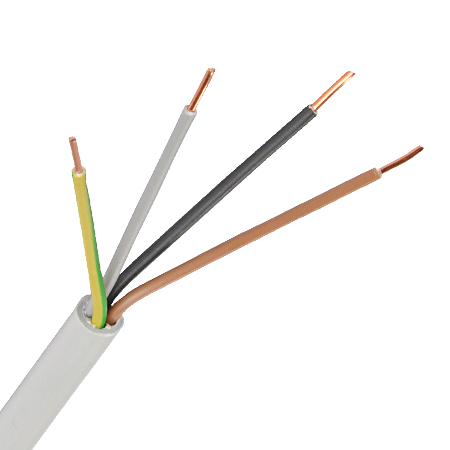 10m Mantelleitung Kabel 3 x 1,5 mm Installationsleitung NYM-J Elektrokabel