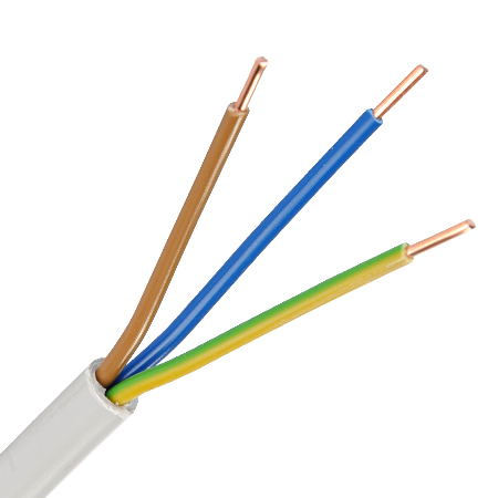 1,00€/m NYM-J 3x1,5 VDE Stromkabel Mantelleitung Kabel Leitung Elektroleitung 