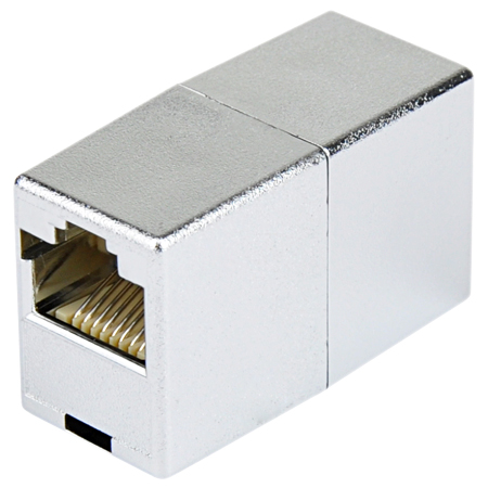 Modularkupplung RJ45 Metallisiert