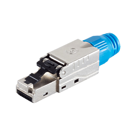 Netzwerkstecker Cat.8.1 RJ45 für starre und flexible LAN Kabel 1 Stück