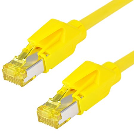 Patchkabel Hirose TM31 Draka UC900 LAN Kabel gelb 30 m