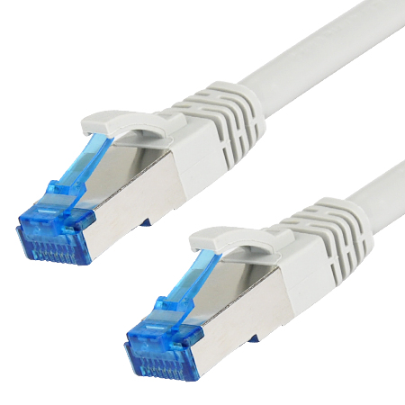 Patchkabel Superflex RJ45 LAN Kabel sehr flexibel grau 1,5 m