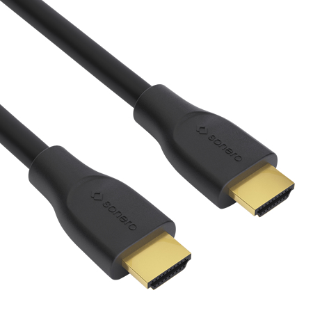 Premium High Speed HDMI Kabel mit Ethernet 4K UHD 60 Hz 0,5 m