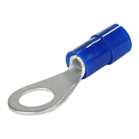 Ringkabelschuhe Ringösen blau von 1,5-2,5 mm² M5  isoliert 10 Stück Kabelschuhe 
