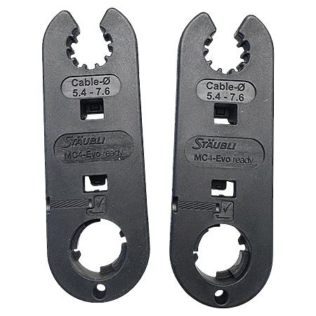 Stäubli MC4-Evo ready Montageschlüssel Set für crimpfreie Steckverbinder