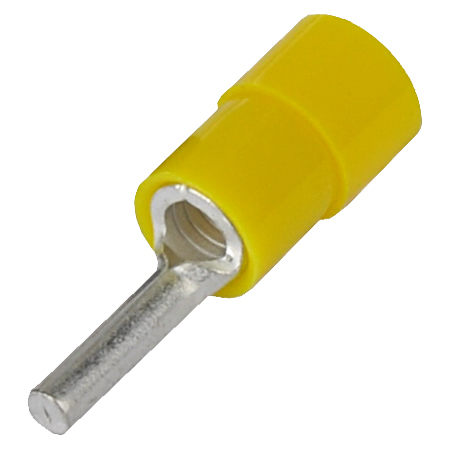 Stift-Kabelschuh isoliert 4-6 mm² gelb