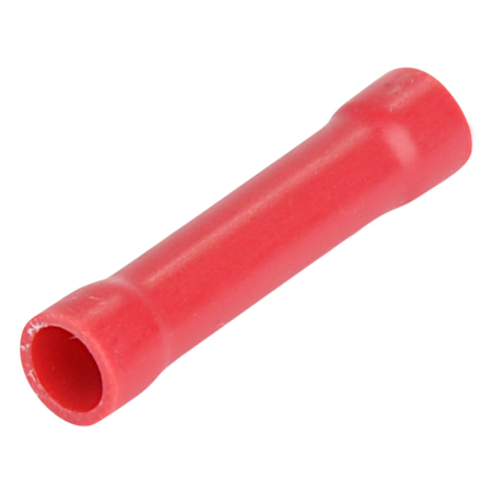Stossverbinder isoliert 0,5-1,5 mm² 25 mm rot