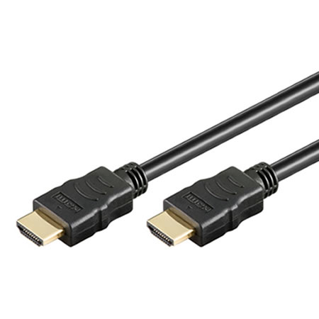 TECHly HDMI Kabel High Speed mit Ethernet schwarz 1 m
