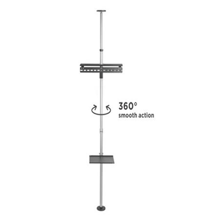 TECHly TV Säule Monitor Boden-/ Deckenhalterung raumhoch 37-70 Zoll