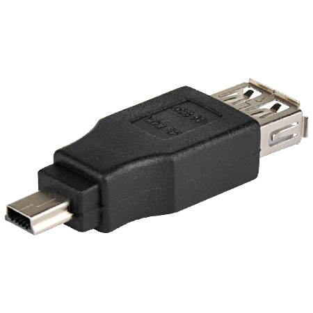 USB 2.0 Adapter A-Kupplung - A-Mini 5pin Stecker