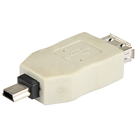 USB 2.0 Adapter A-Kupplung - B-Mini 5pin Stecker