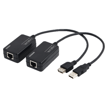 LogiLink Verlängerungskabel USB über LAN bis 60 m