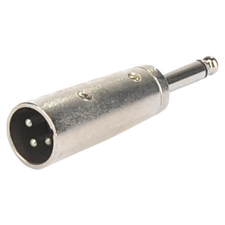 XLR-Stecker - mono Klinkenstecker