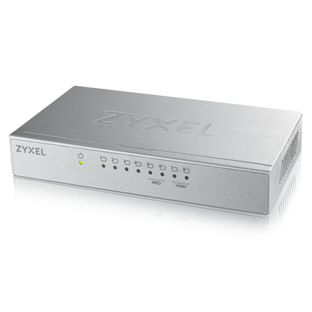 Zyxel 8-Port Gigabit Switch Metallgehäuse