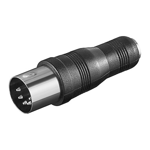 Produktbild von DIN-Stecker 5-polig, Kupplung 3,5 mm Stereo