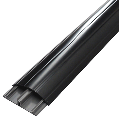 Aufbodenkanal 12x50 schwarz 2 m