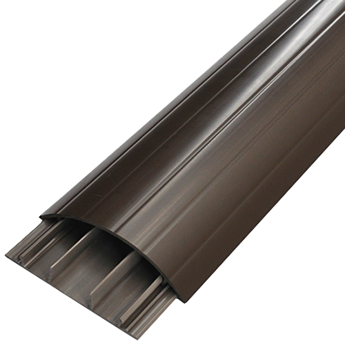 Aufbodenkanal 18x75 braun 2 m