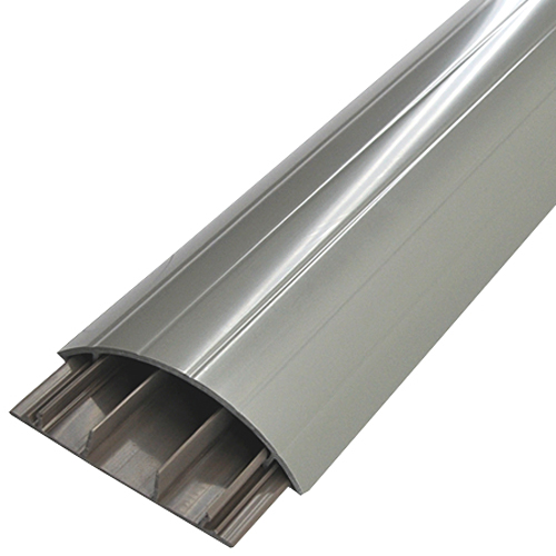 Aufbodenkanal 18x75 grau 1 m