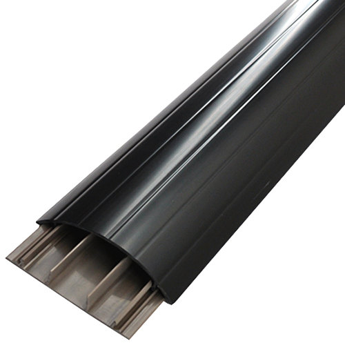 Aufbodenkanal 18x75 schwarz 2 m