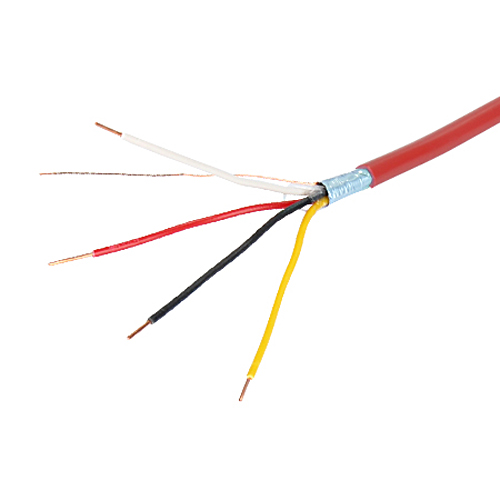 Brandmeldekabel BMK J-Y(St)Y 2x2x0,8 rot