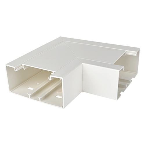 Brüstungskanal Flachwinkel alpinweiß 60x170 mm