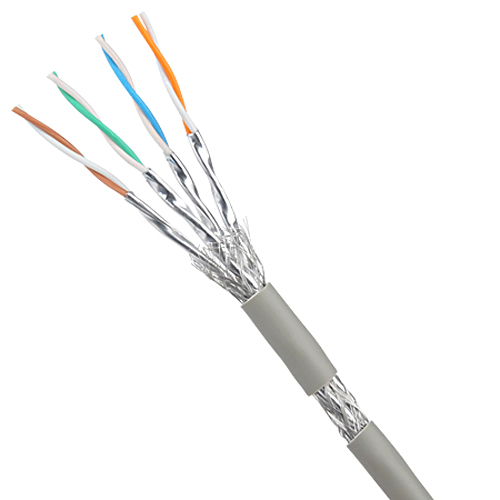 Produktbild von Cat.6 Verlegekabel S/FTP PIMF grau