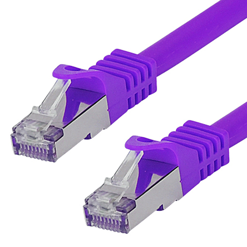 Produktbild von Patchkabel Cat.7 LAN Kabel RJ45 Cat.6a Stecker violett