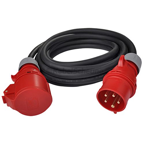Produktbild von CEE Verlängerungskabel H07RN-F 5x4 mm² 32 A