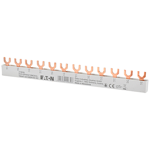 Eaton 3-Phasenschiene 3-polig Sammelschiene für 12 Module (12 TE)
