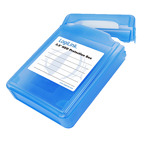 Produktbild von LogiLink Festplatten Schutz-Box für 8,89 cm (3,5") HDDs