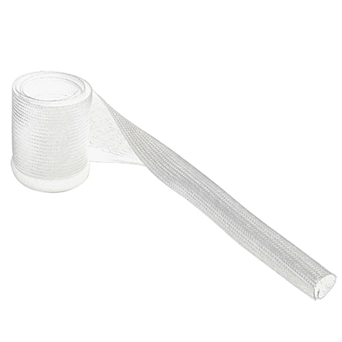 Produktbild von Gewebeschlauch mit Klettverschluss Ø 51 mm weiß 2 m