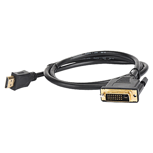 HDMI DVI-D Kabel schwarz 2 m