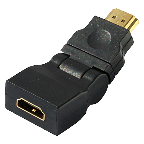 HDMI Stecker auf HDMI Kupplung, Winkel Rotator