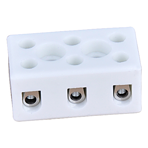 Keramikklemme 3-polig 2,5-4 mm²