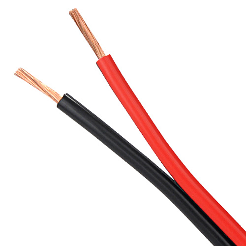 Produktbild von Lautsprecherkabel 2x0,75 mm² Kupfer rot/schwarz