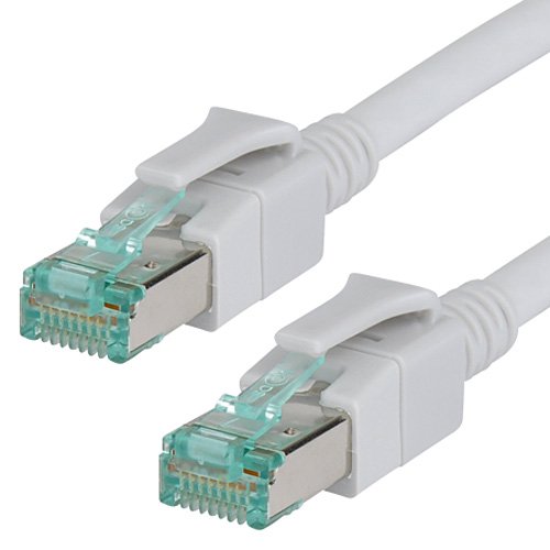 Produktbild von LED Patchkabel Cat.6a RJ45 grau