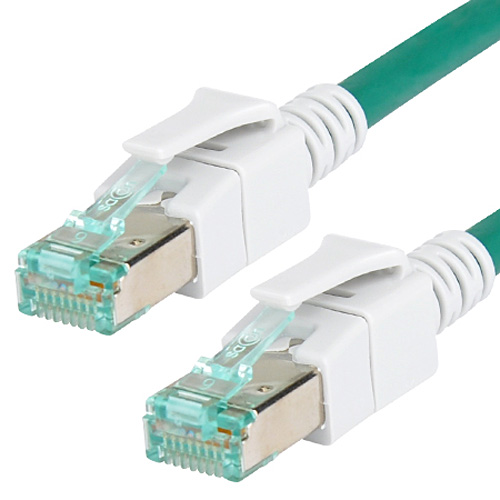LED Patchkabel Cat.6a RJ45 grün 3 m