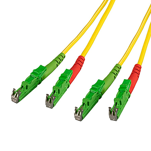 Produktbild von LWL Duplex Patchkabel OS2 E2000®/APC - E2000®/APC