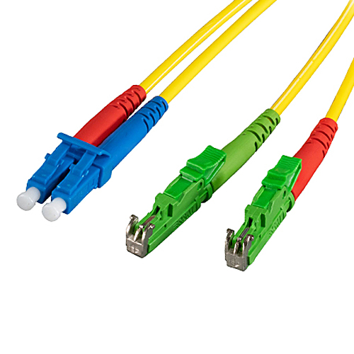 LWL Duplex Patchkabel OS2 E2000®/APC - LC 3 m