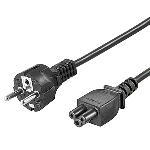 Netzkabel gerade mit Notebook C5 Buchse