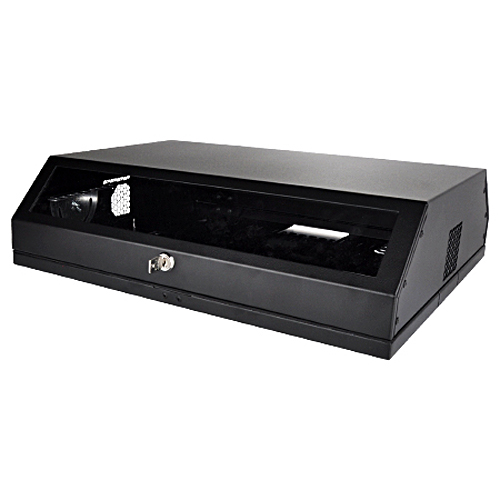 Produktbild von Netzwerk Wandgehäuse Wandschrank 19 Zoll schwarz