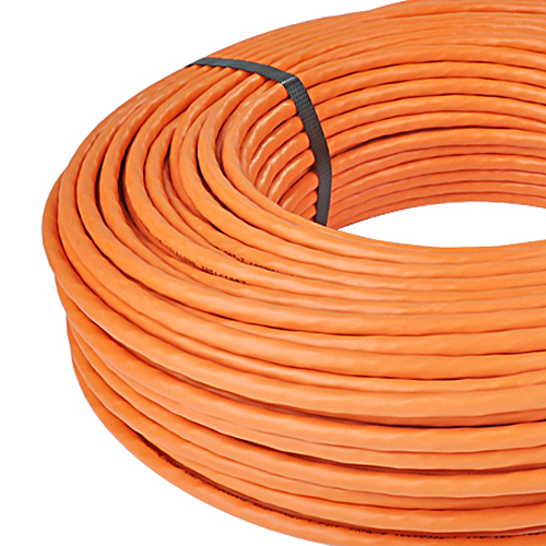 Produktbild von Netzwerkleitung Datenleitung Cat.7 Simplex orange