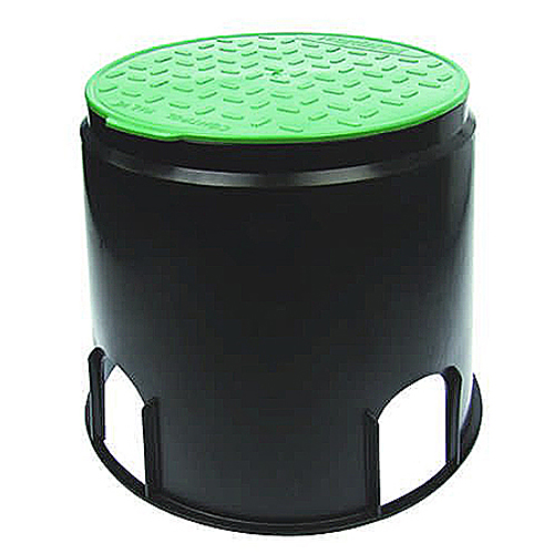 Outdoor Bodeneinbaudose Garten Verteilerdose und Ventilbox Deckel Ø 16,8 cm