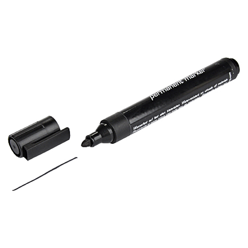 Permanent Marker schwarz 1,5 - 3 mm