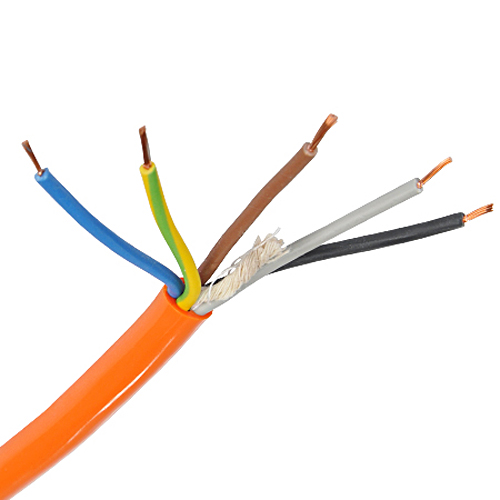 Produktbild von PUR Schlauchleitung H07BQ-F 5x1,5 mm² orange