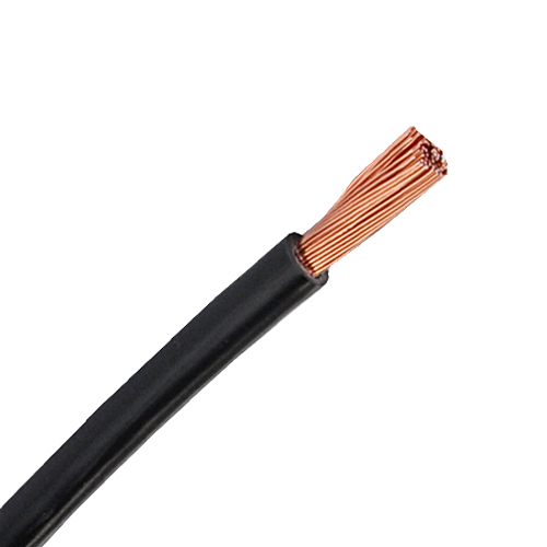 PVC Aderleitung flexibel H07V-K 1x6 mm² schwarz 100 m