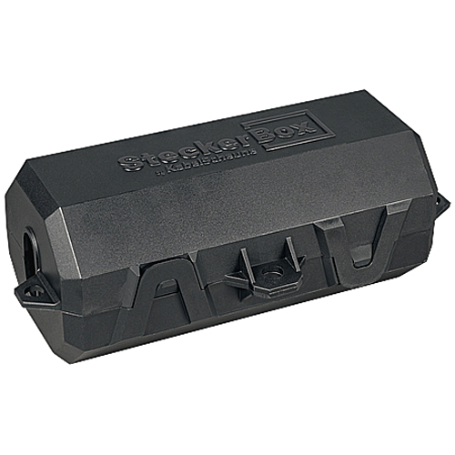 Produktbild von SteckerBox abschließbar Mini SteckerSafe mit Schnappverschluss schwarz