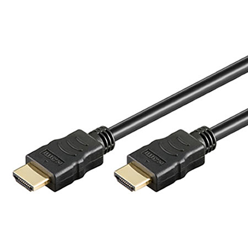 Produktbild von TECHly HDMI Kabel High Speed mit Ethernet schwarz