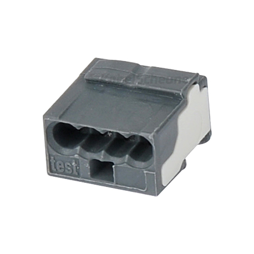 Produktbild von Wago Micro Steckklemme 0,6-0,8 mm dunkelgrau